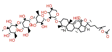 Desulfated pervicoside A